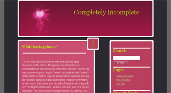 Completely Incomplete